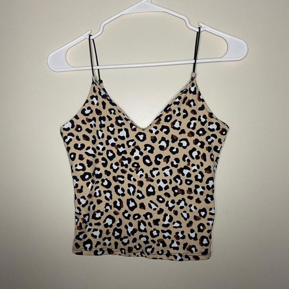 Leopard print tank